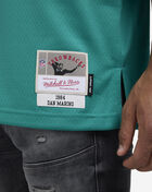 Mitchell  Ness Miami Dolphins Marino Legacy Player Jersey LGJYAC18037-MDOTEAL84DMA Blue 3