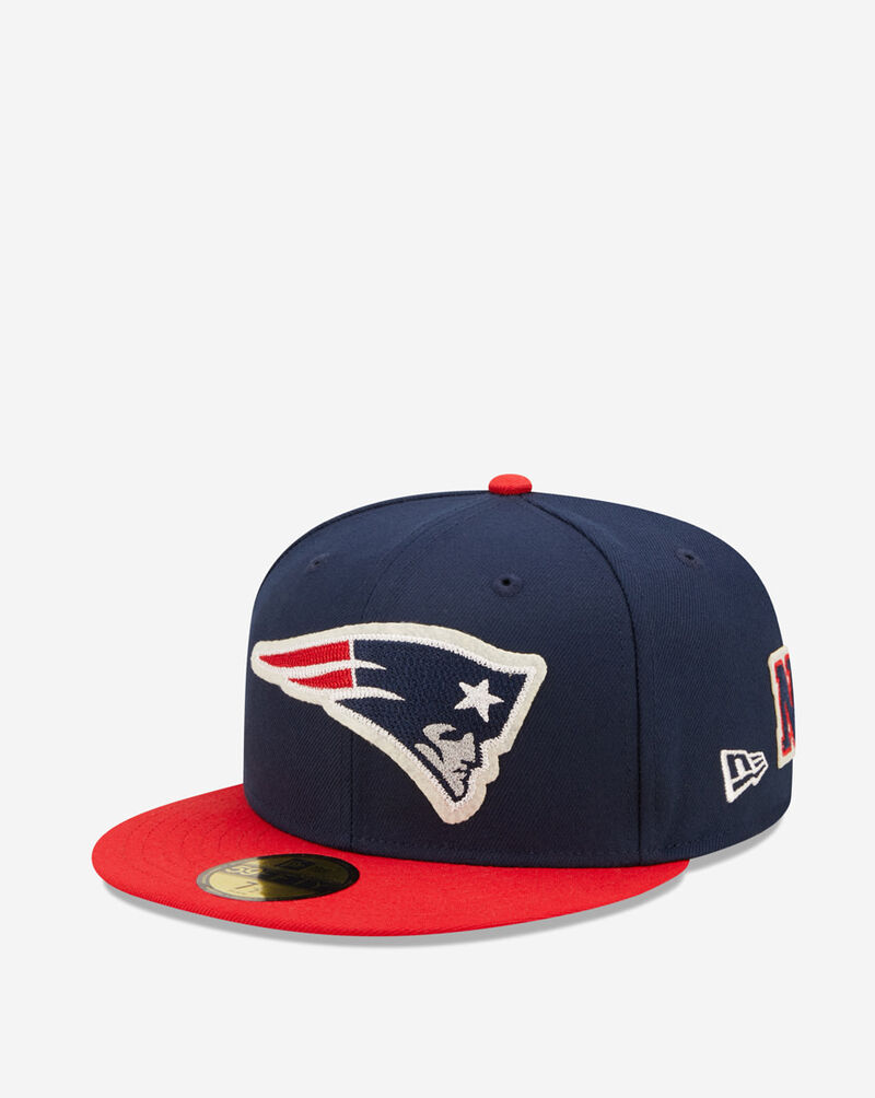 Shop New Era 59Fifty New England Patriots Letterman Fitted Hat 60296443