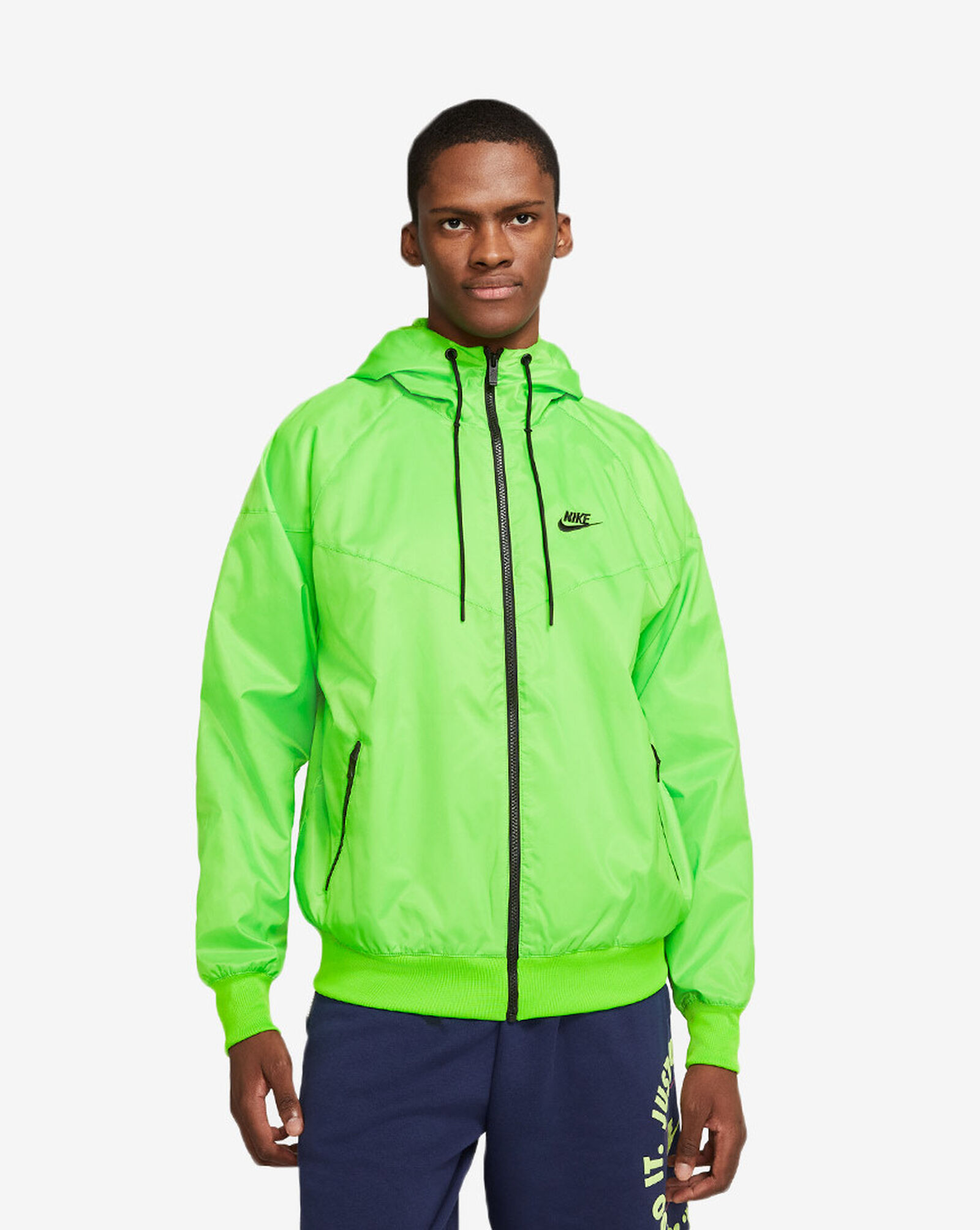 Shop Nike NSW Windrunner Woven Jacket DA0001304 green SNIPES USA