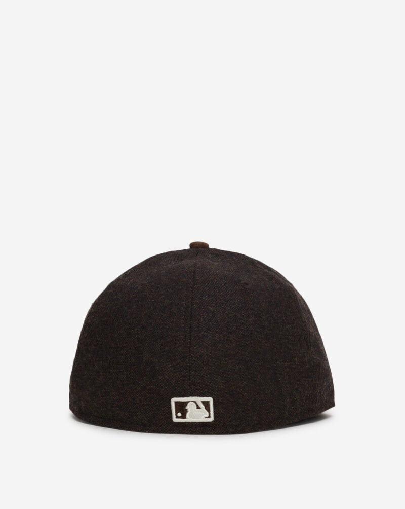 New Era 59Fifty New York Yankees Tweed Fitted Hat 60847108 Brown 3