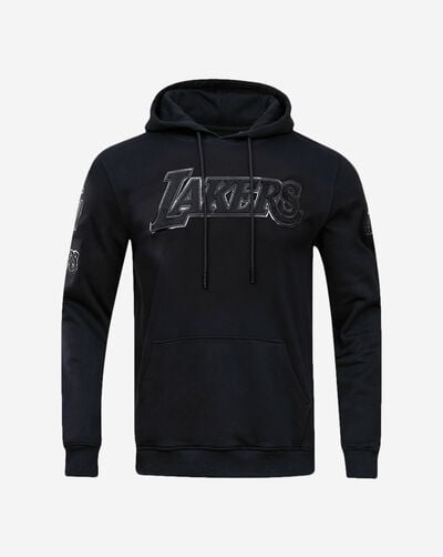 Los Angeles Lakers Triple Black Pullover Hoodie