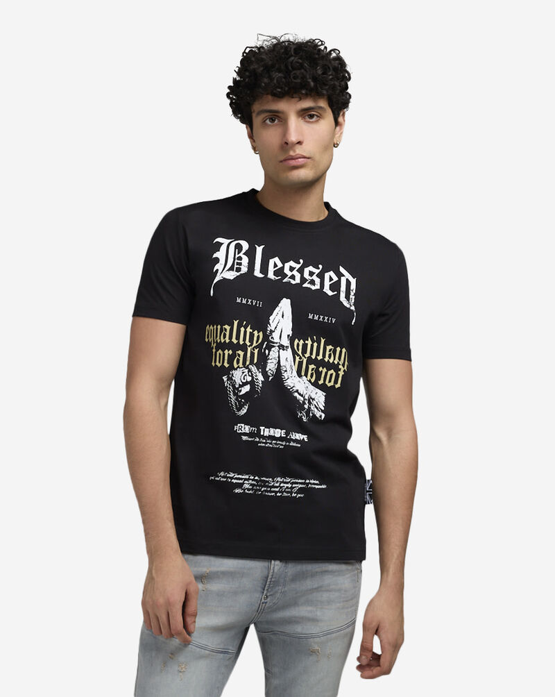 Blessed UK Blessed Equality Tee BLESSEDEQUALITYTEE Black 1