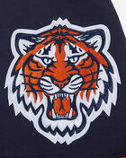 PRO STANDARD Detroit Tigers Classic Chenille Double Knit Short Sleeve Pull Over Hoodie  LDT135076-MDO Blue 4