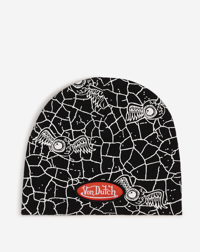 Von Dutch Dried Up Beanie VDCB0004-BLACK Black 1