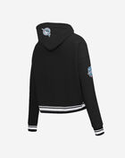 Florida Marlins Classic Rib Fleece Cropped Pullover Hoodie