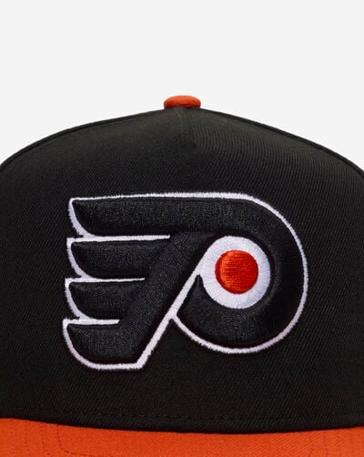 9Fifty Philadelphia Flyers A-Frame Two Tone Snapback Hat  9Fifty Philadelphia Flyers A-Frame Two Tone Snapback Hat