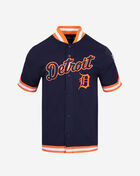 PRO STANDARD Detroit Tigers Short Sleeve Classic Warm Up Jacket LDT1314551-MDO Blue 1