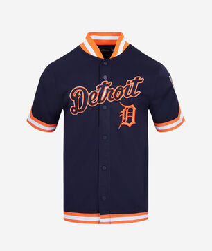 Detroit Tigers Short Sleeve Classic Warm Up Jacket