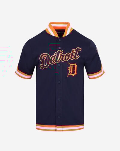 Detroit Tigers Short Sleeve Classic Warm Up Jacket