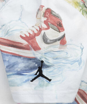 Big Kids' AOP Flamingo Tee