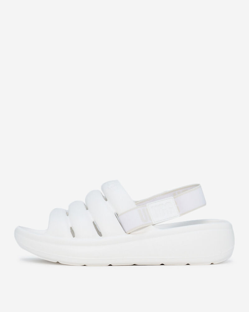 Shop UGG Sport Yeah Slides 1129050KBRWH white SNIPES USA