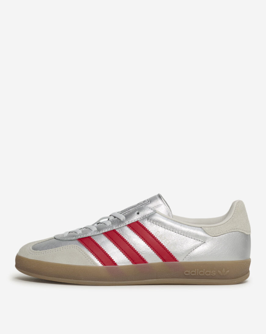 Shop adidas Gazelle Indoor Shoes JR2403 silver | SNIPES USA