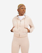 Big Bling Velour Full-Zip Hoodie