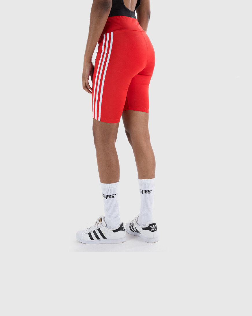Red adidas cycle shorts store