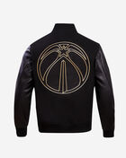 Black and Gold Washington Wizards Varsity Jacket