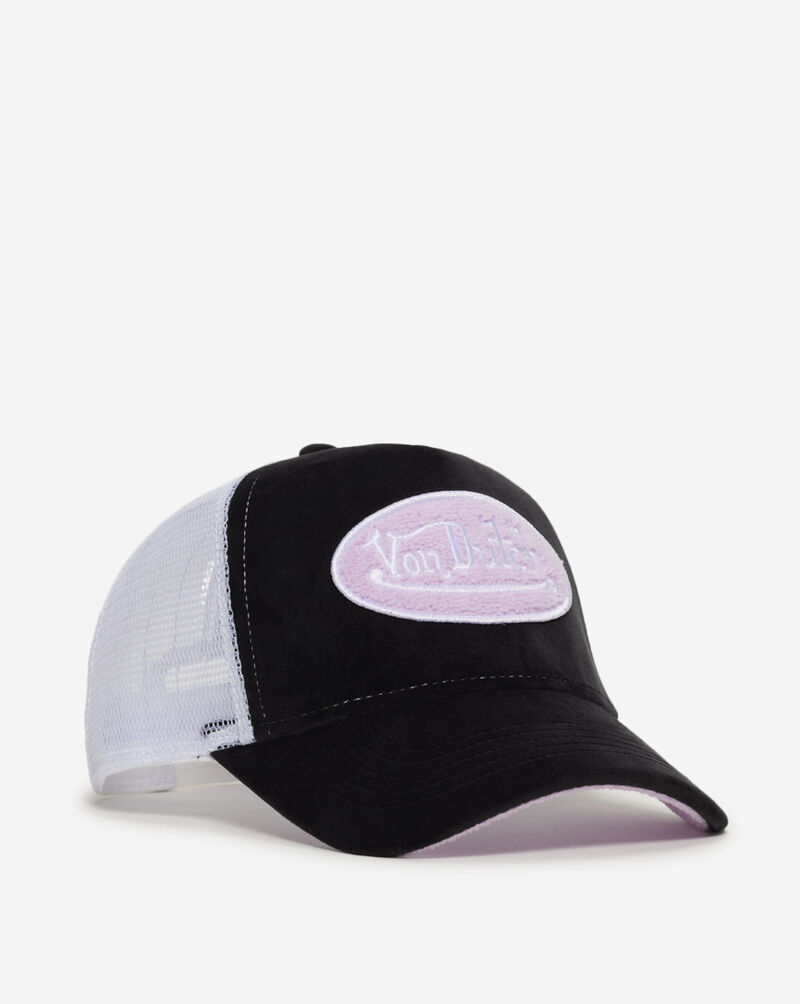 Von Dutch Chenille Trucker Hat VDHH0071-BLACK Black 1