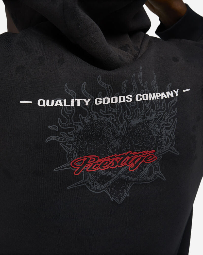 Smoke Rise Boundless Fleece Hoodie  FO25672SNZ-BLK Black 3