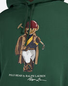 Polo Ralph Lauren Fleece Novelty Polo Society Bear Hoodie  710B14628001-FOR Green 3