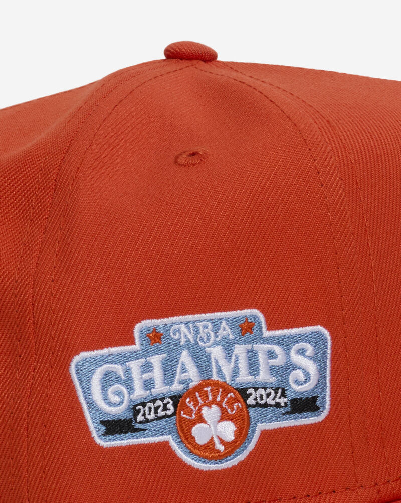 New Era 9Fifty Boston Celtics A-Frame Snapback Hat 71012288 Orange 2