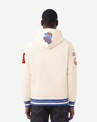 PRO STANDARD Denver Broncos Retro Classic Fleece Pullover Hoodie FDB543434-ERB cream 3