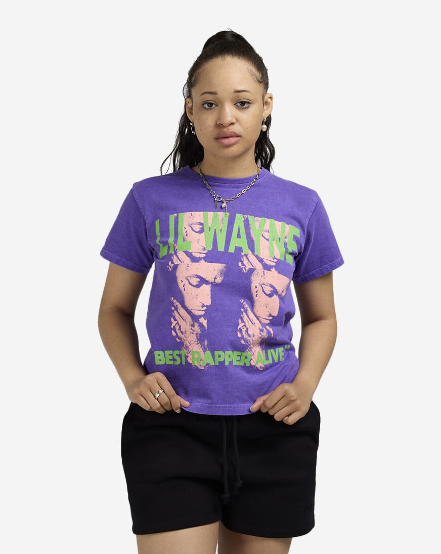 Shop Graphic Tees Lil Wayne Best Rapper Tee 33651202 purple
