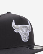 New Era 9Fifty Chicago Bulls A-Frame Snapback Hat 70932215 Grey 2