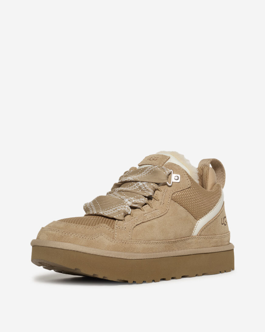 【関税込み】W Lo Lowmel Sneakers - UGG - Leather - Beige Womens UGG® Lo Lowmel Sneaker - Mustard Seed | Journeys