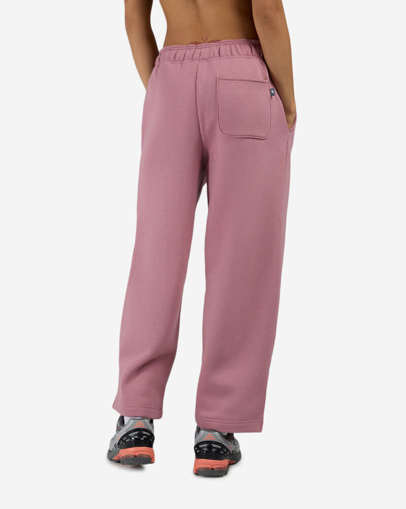 New Balance NEW BALANCE-W-APP-TRACKSIDE-FLEECE-BARREL-PANT WB61W1DZ-RSE Pink 2