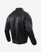 New York Knicks Triple Black Satin Jacket