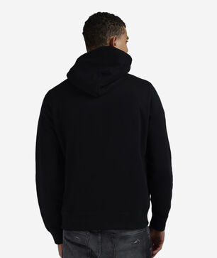 The RL Fleece Plaid-Logo Hoodie