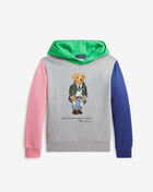 Grade School Polo Bear Color-Blocked Fleece Hoodie