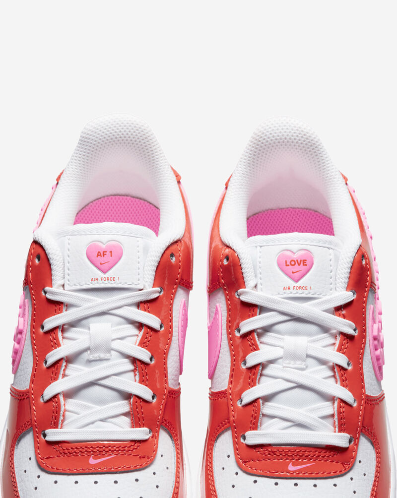 Nike Big Kids' Air Force 1 Low LV8 FD1031-600 Red 7