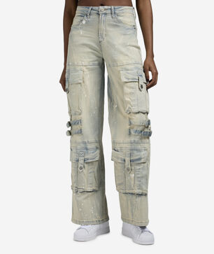 Splatter Paint Cargo Pants