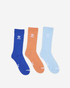 Originals 3Pk Trefoil Crew Socks - L