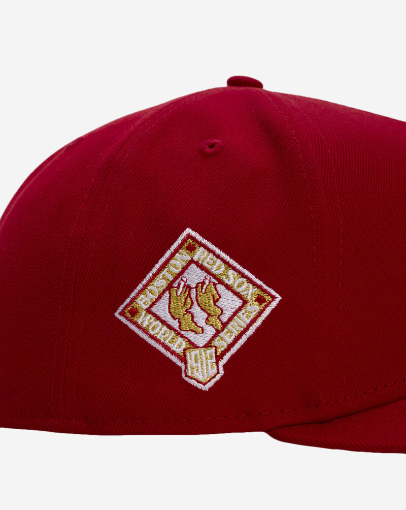 New Era 9Fifty Boston Red Sox Metallic A-Frame Snapback Hat 70931937 Red 2