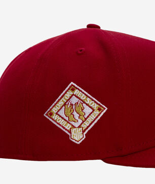 9Fifty Boston Red Sox Metallic A-Frame Snapback Hat