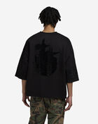 Bag Mafia Chicago Rhinestone Crop Sweatshirt WC5971110-BLK Black 2