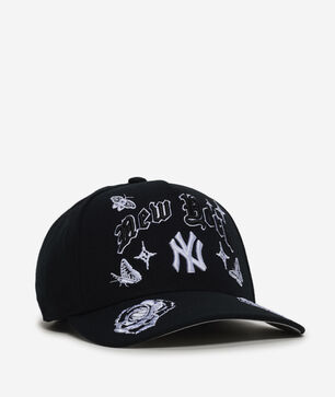 New York Yankees Pro Pinch Pixel Portal Snapback Hat