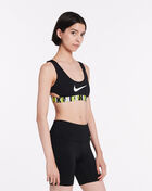 Logo Tape Cut-Out Bikini Top