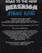 First Row Kids' 3/4 Sleeve Eagle Terry Rhinestone Tee FRBM3056 Black 4