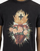 Mister Tee Burning Heart Tee MTUS465A-US-03054 Black 3