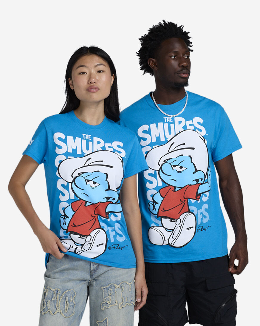 Shop Graphic Tees Big Smurf Tee SMF1630XX blue | SNIPES USA