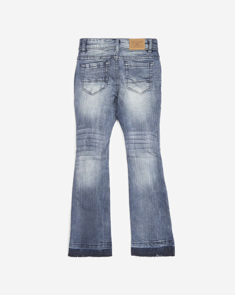 Kids' Distressed Stacked Denim