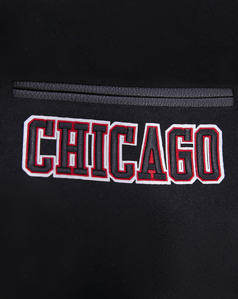 Chicago Bulls Retro Classic Rib Wool Varsity Jacket