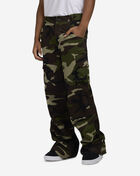 American Stitch Camo Stacked Flare Pants HD24B3303-CAM Green 1