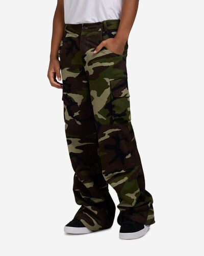 Camo Stacked Flare Pants Camo Stacked Flare Pants