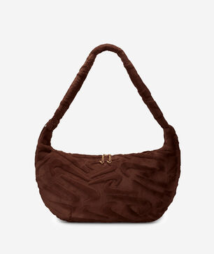 NSW Faux Fur Slouchy Bag