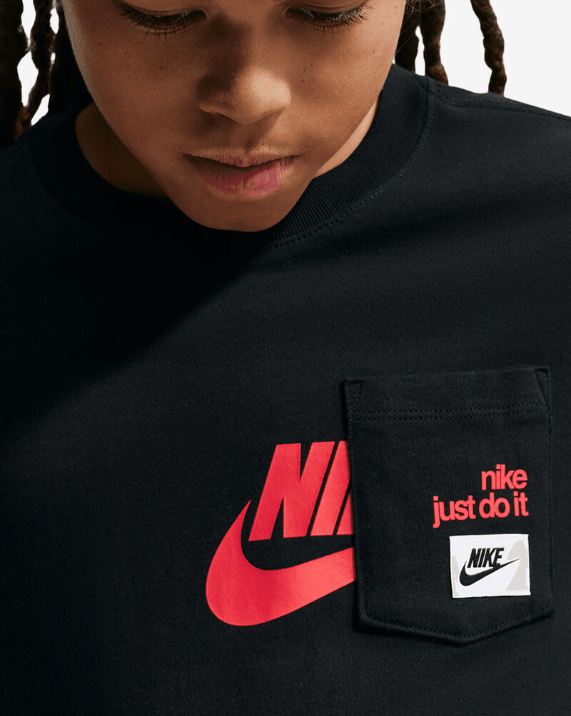Nike Big Kids' NSW T-Shirt IO2030-010 Black 4