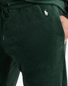 Plush Velour Slim Pants
