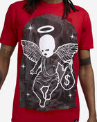 Hasta Muerte Collage Angel Arch Tee HMDEC023-RED Red 3